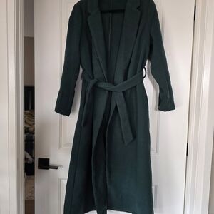 Dark Green Long Coat